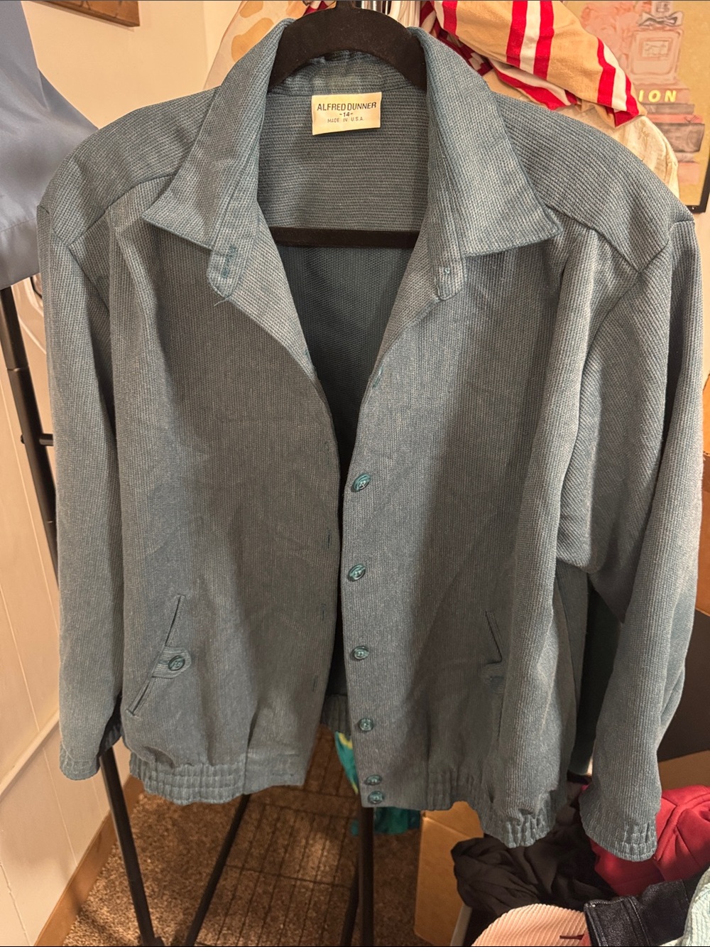 Vintage Alfred Dunner Button-Front light-weight Jacket